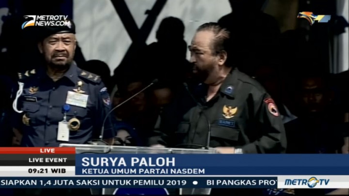Surya Paloh: Kader NasDem Wajib Miliki Semangat Patriotisme