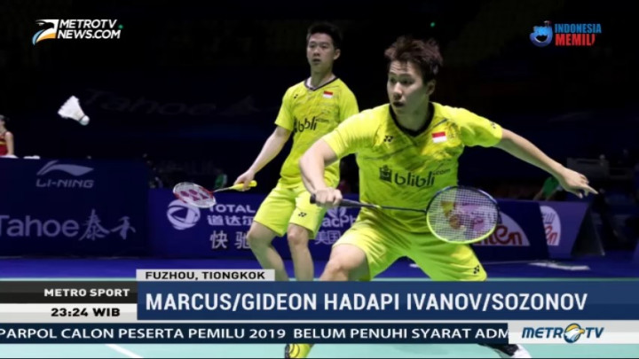 Kevin/Marcus ke Semifinal Tiongkok Terbuka, Owi/Butet Terhenti