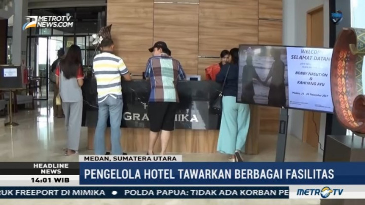 Jelang Ngunduh Mantu Kahiyang-Bobby, Hotel di Medan Tawarkan Berbagai Fasilitas