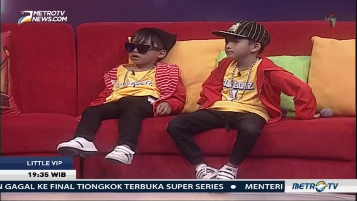 Kenalan dengan Siji Boyz, Duo Artis Hip Hop Cilik Indonesia