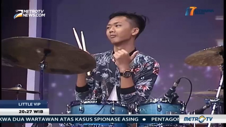 Drummer Cilik Ini Sering Manggung Bareng Musisi Papan Atas Indonesia