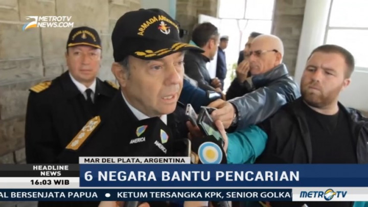 Enam Negara akan Bantu Pencarian Kapal Selam Argentina yang Hilang