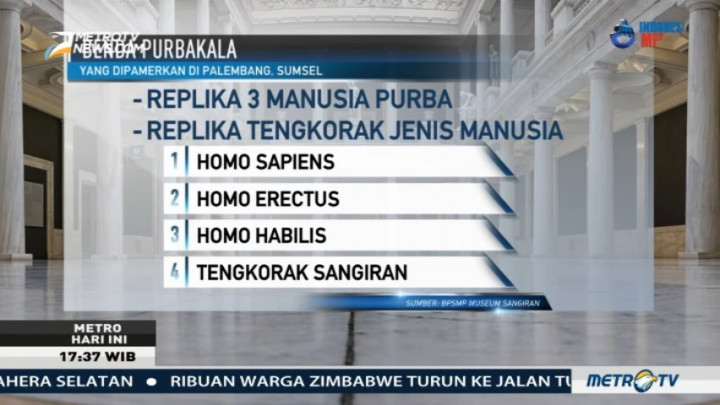 Ini Benda Purbakala yang Dipamerkan di Palembang