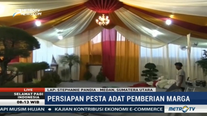 Adat Pemberian Marga untuk Kahiyang Digelar Besok