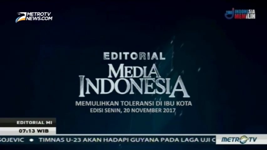 Memulihkan Toleransi di Ibu Kota