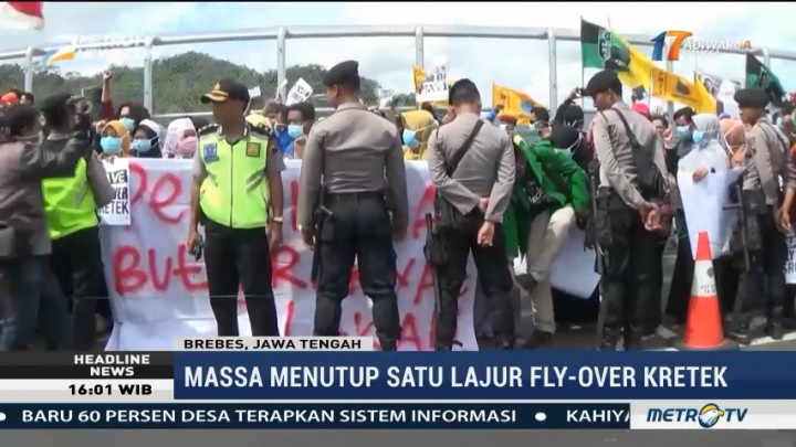 Warga Brebes Tuntut Fly Over Kretek Ditutup