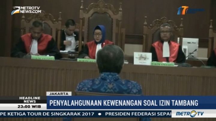 Nur Alam Didakwa Merugikan Negara Rp4,3 T