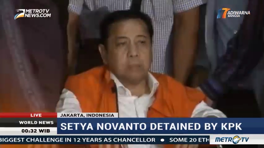 Setya Novanto Detained by KPK
