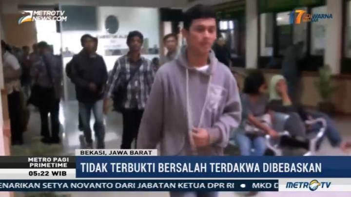 Tak Terbukti Bersalah, Pelaku Tawuran di Bekasi Dibebaskan