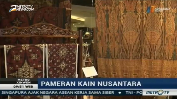 33 Jenis Kain Tradisional Indonesia Dipamerkan di Jakarta