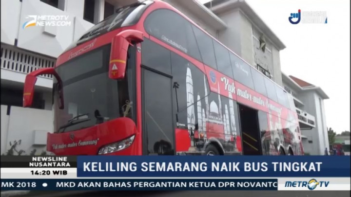 Yuk! Keliling Semarang Naik Bus Tingkat Gratis
