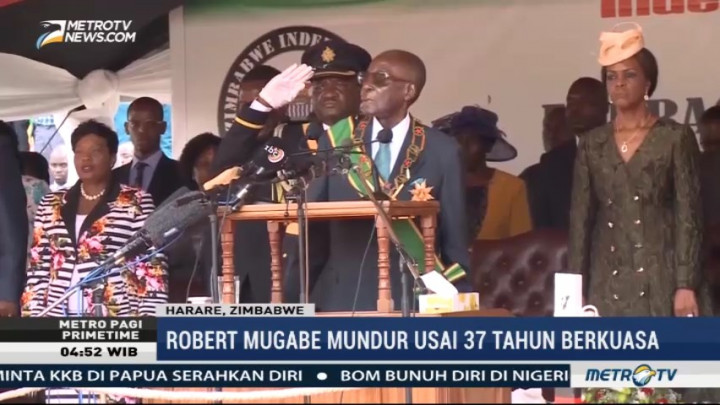 Robert Mugabe Mundur dari Kursi Presiden Zimbabwe