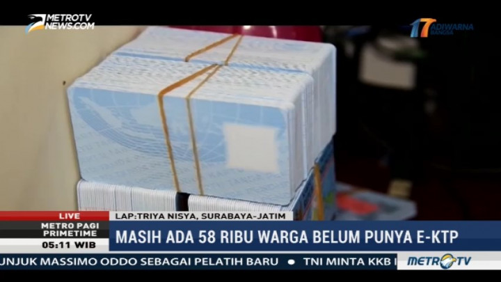 Stok Blangko KTP-el di Jombang Makin Menipis