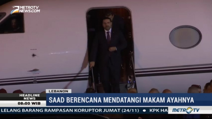 Saad Hariri Kembali ke Lebanon