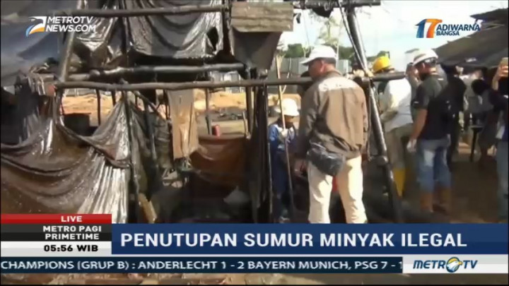 Penutupan Sumur Minyak Ilegal di Musi Banyuasin Diprotes Warga
