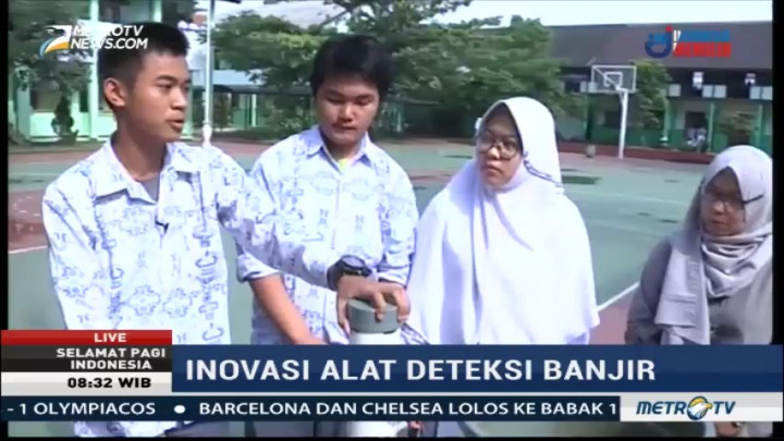 Inovasi Alat Deteksi Banjir Karya Siswa SMAN 1 Baleendah