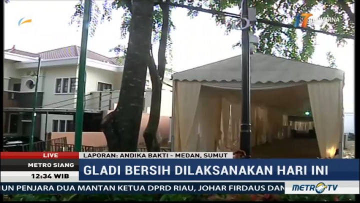 Gladi Bersih Pesta Adat Kahiyang-Bobby Digelar Hari Ini