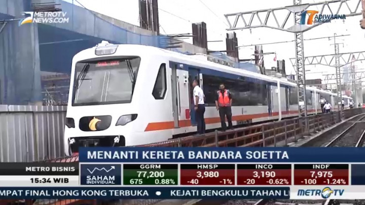 Kereta Bandara Soekarno Hatta Ditargetkan Rampung Akhir 2017