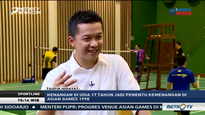 Kenangan Manis Taufik Hidayat di Usia 17 Tahun