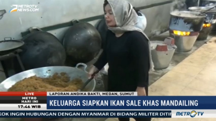 Ikan Sale, Menu Hidangan Pesta Adat Kahiyang-Bobby di Medan