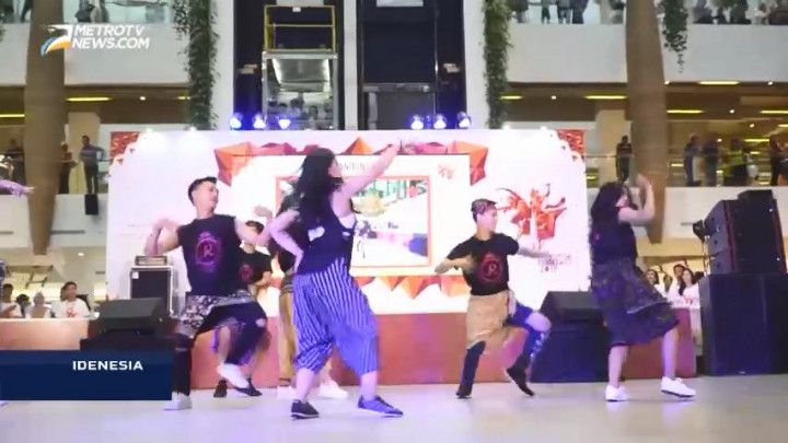 Kemeriahan Indonesia Menari 2017 di Bandung