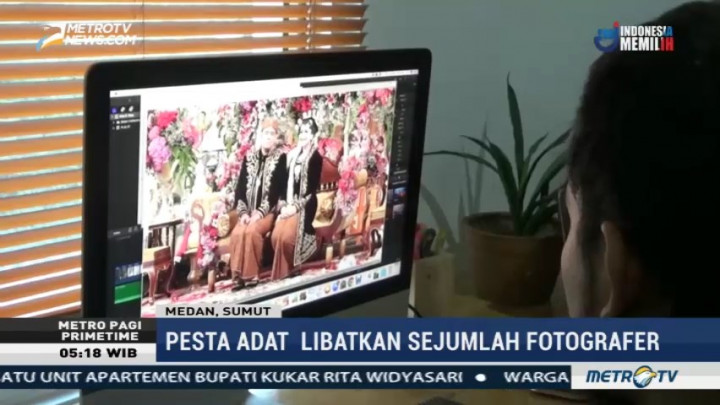 Pesta Adat Kahiyang-Bobby Libatkan 20 Anggota Tim Dokumentasi