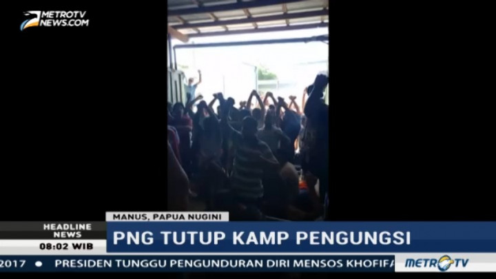 Papua Nugini Tutup Kamp Pengungsi di Pulau Manus