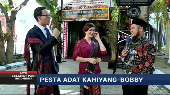 WO Minta Tamu Undangan Perhatikan Peraturan Pesta Adat Kahiyang-Bobby