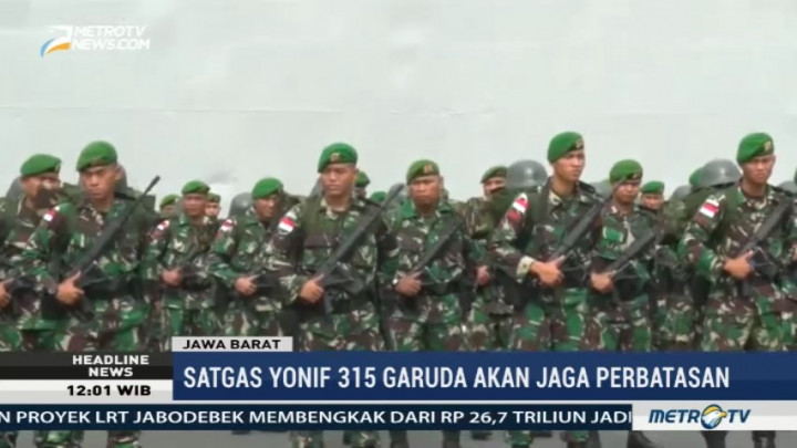 Kodam III Siliwangi Kirim 450 Prajurit Jaga Perbatasan RI-PNG