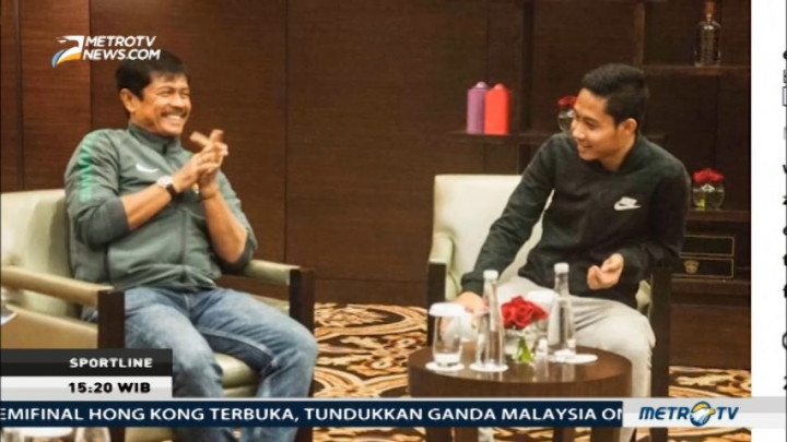 Memori Manis Evan Dimas dengan Indra Sjafri
