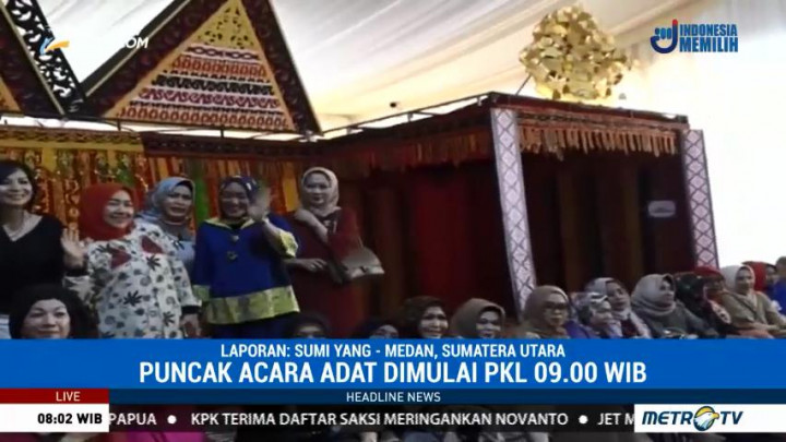 Mata Ni Horja, Puncak Pesta Adat Kahiyang-Bobby