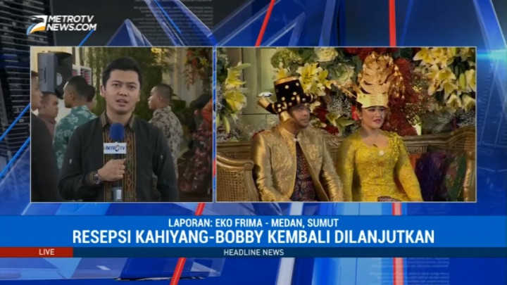 Dua Ribu Tamu Antre Salami Kahiyang-Bobby