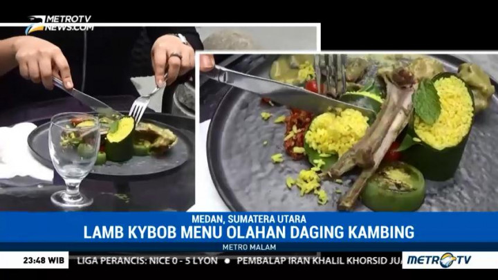 Lamb Kybob, Hidangan Unik yang Terinspirasi dari Pernikahan Kahiyang-Bobby