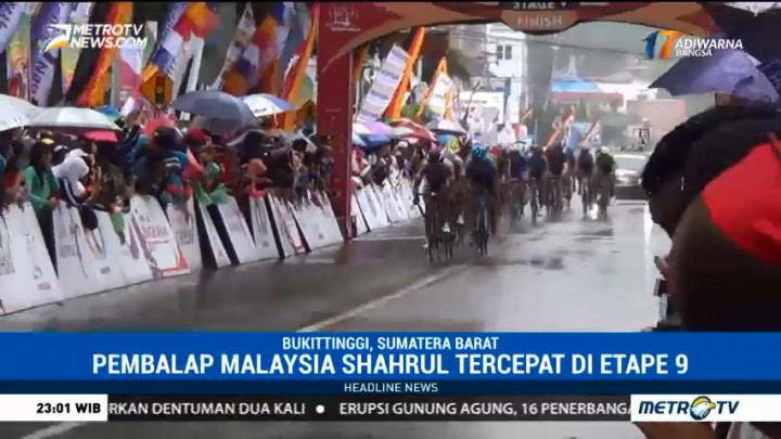 Pembalap Iran Juara Umum Tour de Singkarak 2017