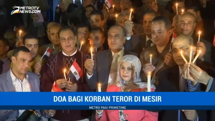 Ratusan Jurnalis dan Warga di Kairo Gelar Doa Bersama