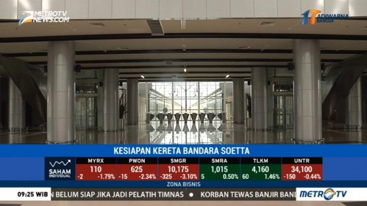 Kesiapan Kereta Bandara Soekarno Hatta