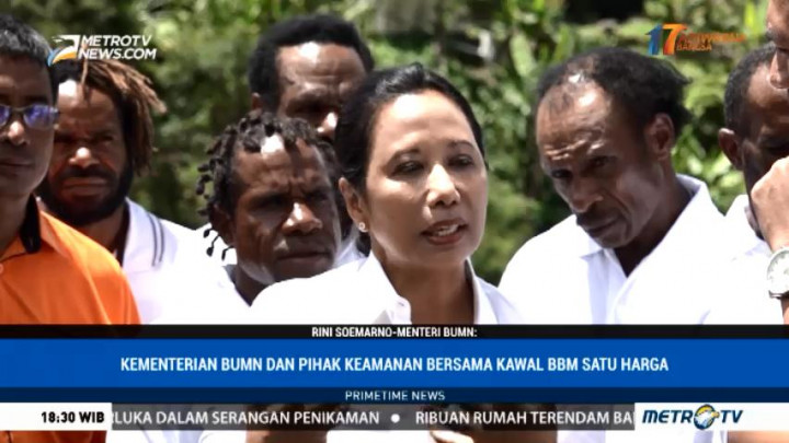 Menteri Rini: BBM Satu Harga di Papua Harus Terus Berjalan