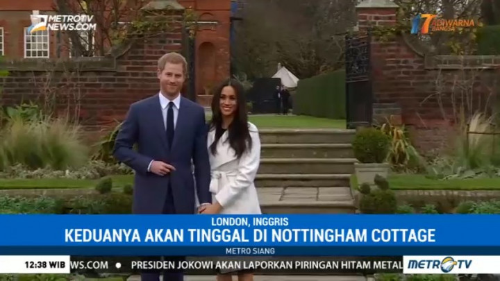 Pangeran Harry & Meghan Markle akan Tinggal di Nottingham Cottage