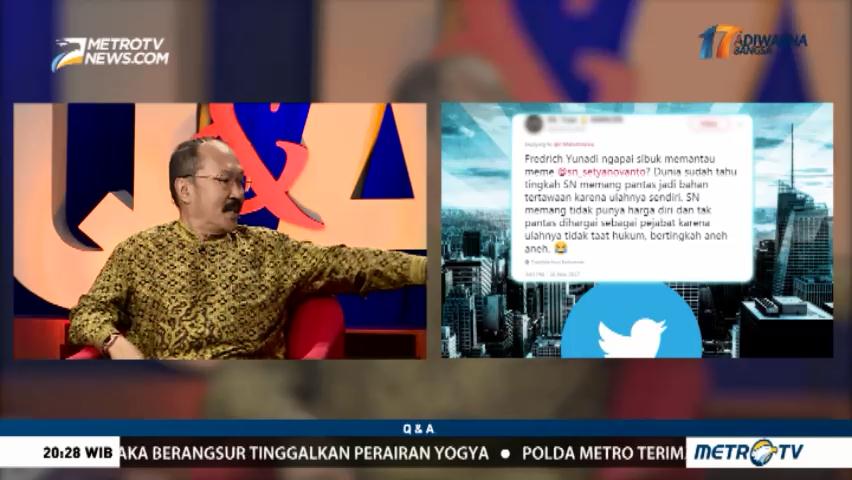 Cara Fredrich Yunadi Analisa Meme Setnov