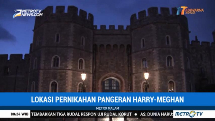 Pangeran Harry dan Meghan Markle akan Menikah di Kastil Windsor