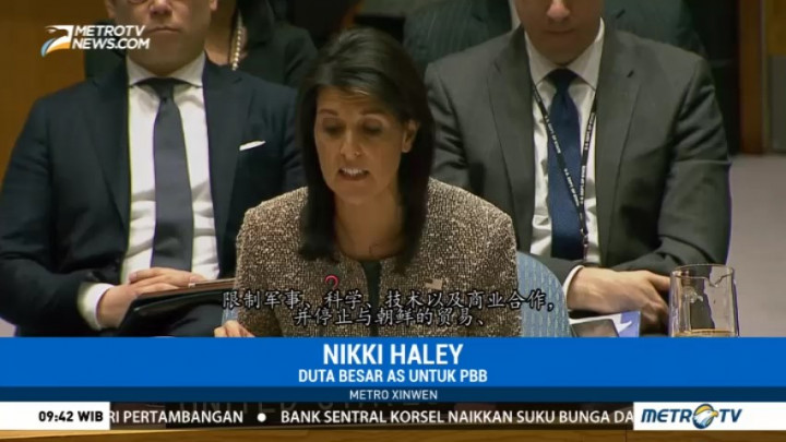 AS Minta Semua Negara Memutus Hubungan dengan Korut