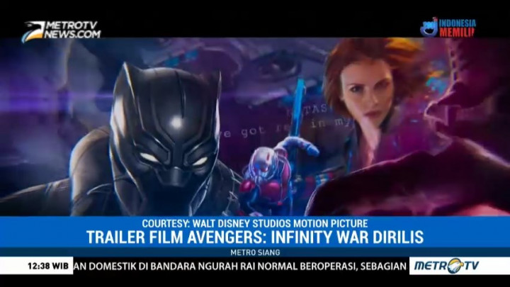 Trailer Perdana Film Avengers: Infinity War Dirilis