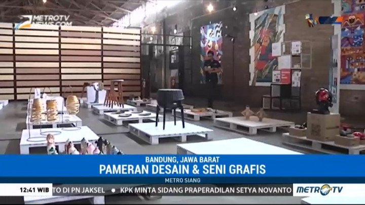 Beragam Desain Produk Dipamerkan di Bandung Biennale 2017