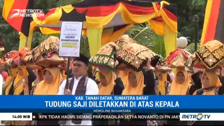 Tudung Saji Jadi Primadona di Festival Pesona Wisata Minangkabau