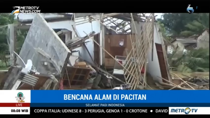 20 Orang Meninggal Akibat Banjir & Longsor di Pacitan