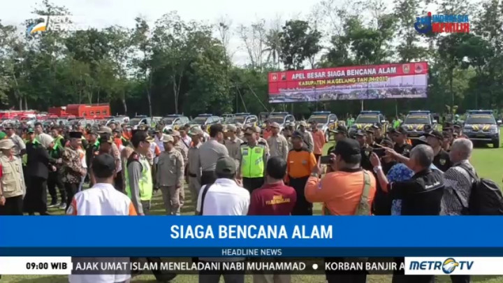 Cuaca Ekstrem, Ribuan Personel Gabungan Disiagakan di Magelang