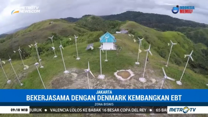 Indonesia-Denmark Kerja Sama Kembangkan PLTB