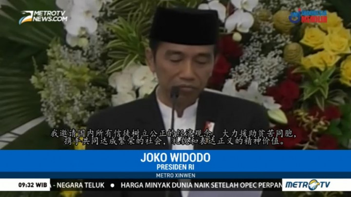 Jokowi Ajak Umat Wujudkan Ekonomi Berkeadilan