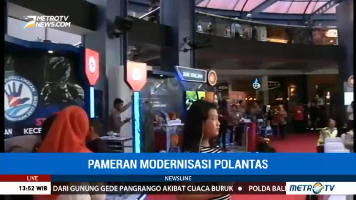 Polisi Gelar Pameran Modernisasi Polantas di Jakarta