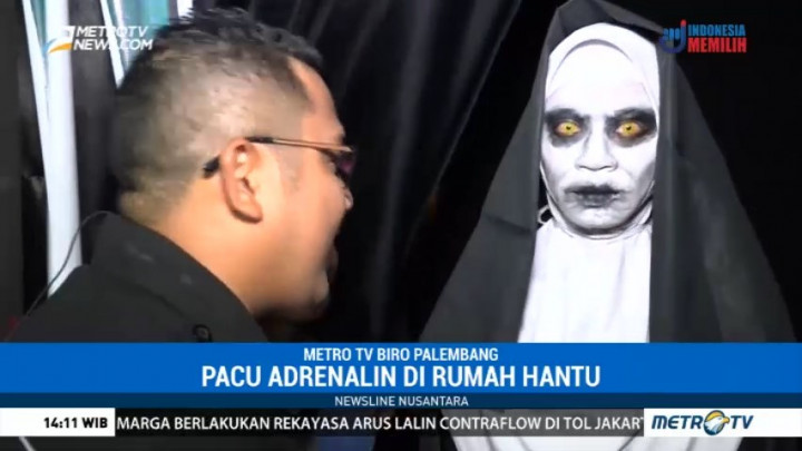 Uji Nyali di Rumah Hantu Palembang